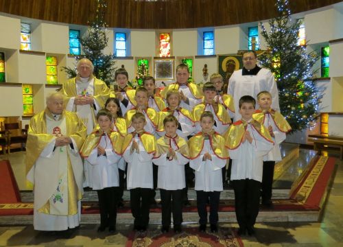 Przyjęcie do grona ministrantów 2013