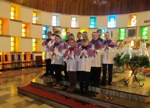 Przyjęcie nowych ministrantów 2015