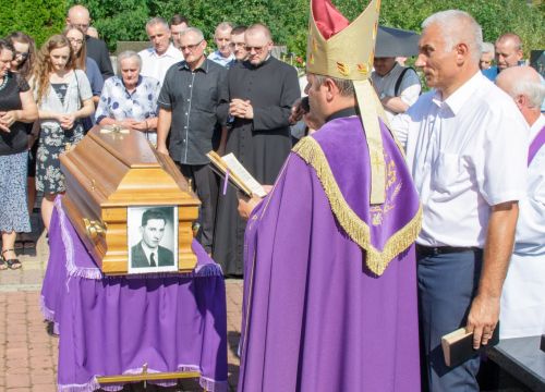 Uroczystości pogrzebowe śp. Stanisława Waśko