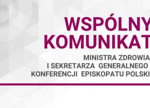 WSPÓLNY KOMUNIKAT MINISTRA ZDROWIA I SEKRETARZA GENERALNEGO KEP