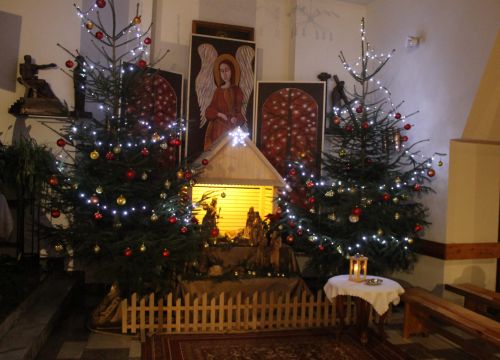 Pasterka na Skrzętli i w Tęgoborzy fot. A. Sromek