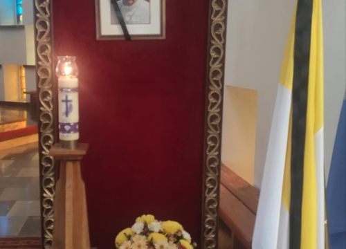 25.04.2025 o godz. 18.00 Msza święta za zmarłego papieża Franciszka